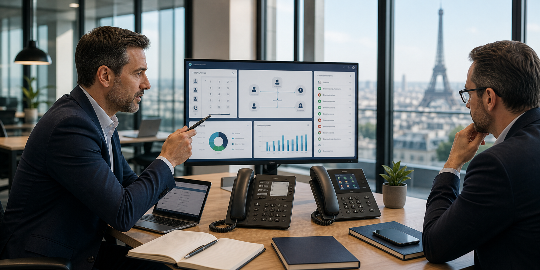 Reprise téléphonie VoIP PME Paris